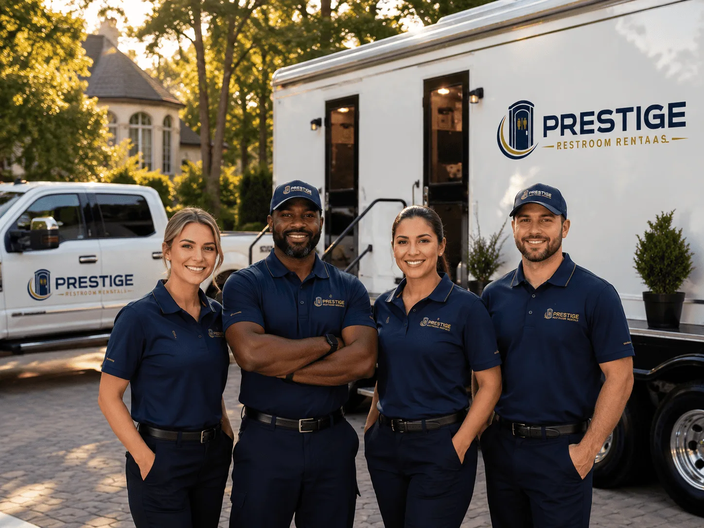 Trusted Luxury Portable Restrooms company in Leland, MS